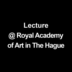 Title Lecture RoyalAcademy